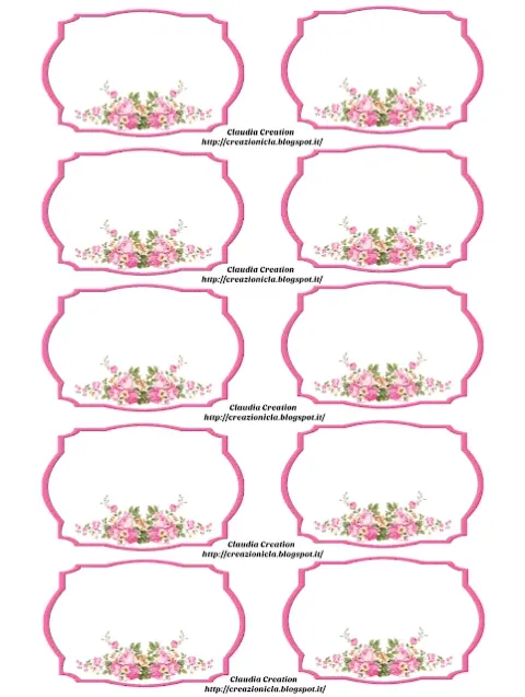 Etichette stampabili