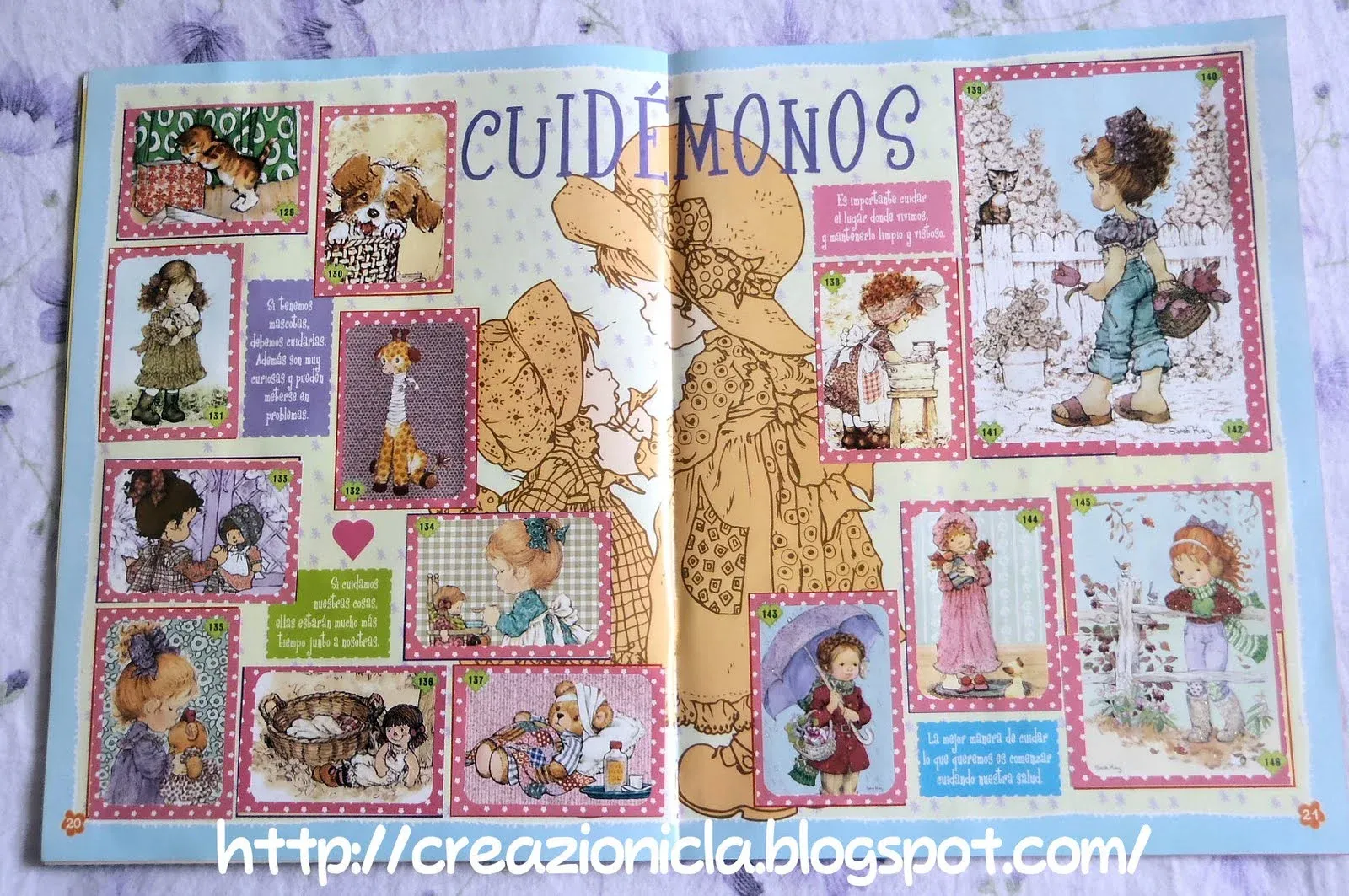 Album figurine Sarah Kay Colección de Oro 2011 Argentina completo