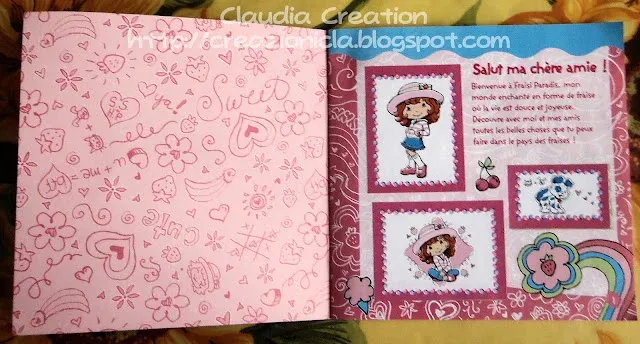 Mini album Charlotte aux Fraises 1