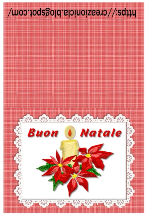 Biglietto d'auguri Natale