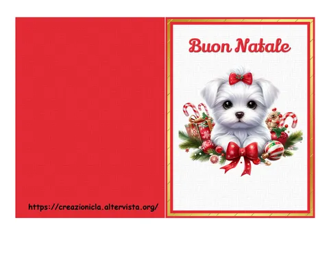 Biglietto d'auguri Natale