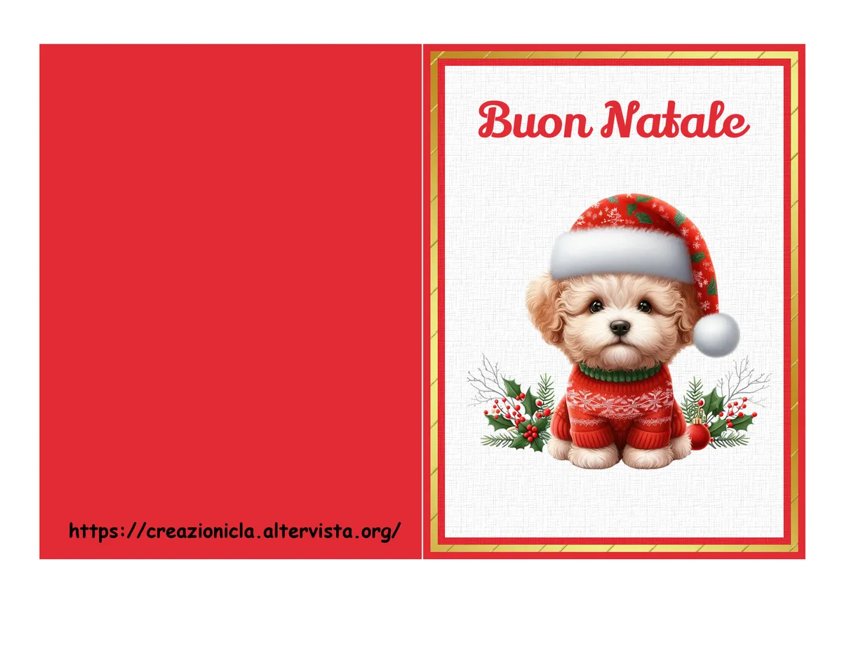 Biglietto d'auguri Natale