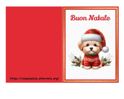 Biglietto d'auguri Natale