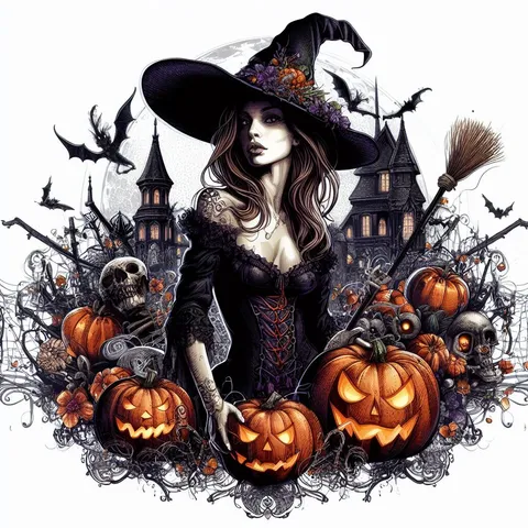 Immagini AI Halloween