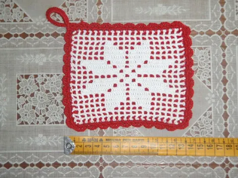 Presina di Natale all'uncinetto