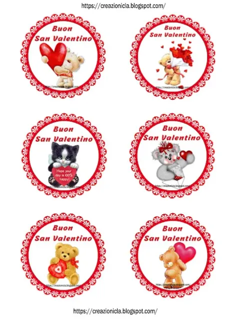 Etichette per San Valentino
