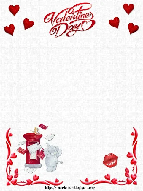 Carta da lettere San Valentino