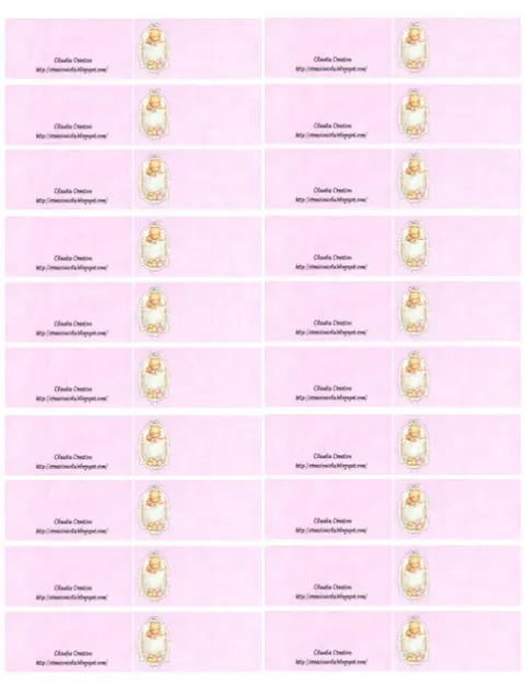 Bigliettini bomboniere Battesimo