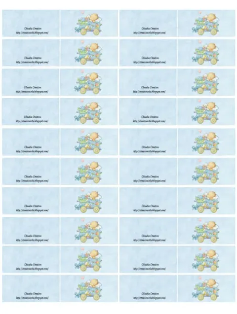 Bigliettini bomboniere nascita