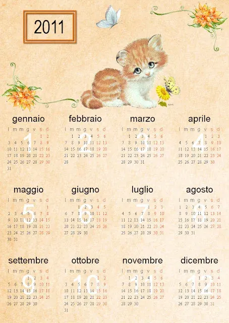 Calendario 2011