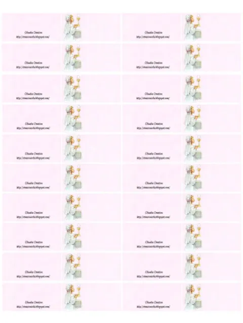 Bigliettini bomboniere Comunione