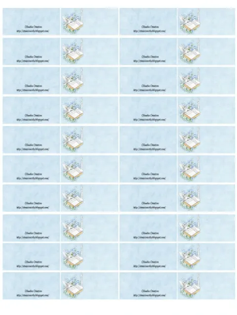 Bigliettini bomboniere Prima Comunione