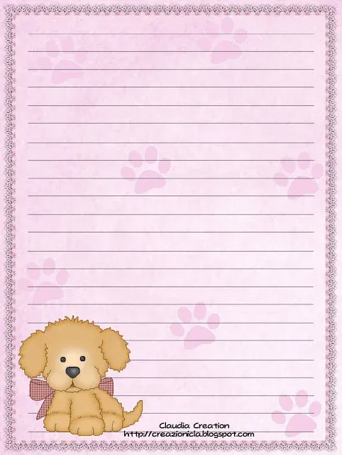 Carta da lettere stampabile