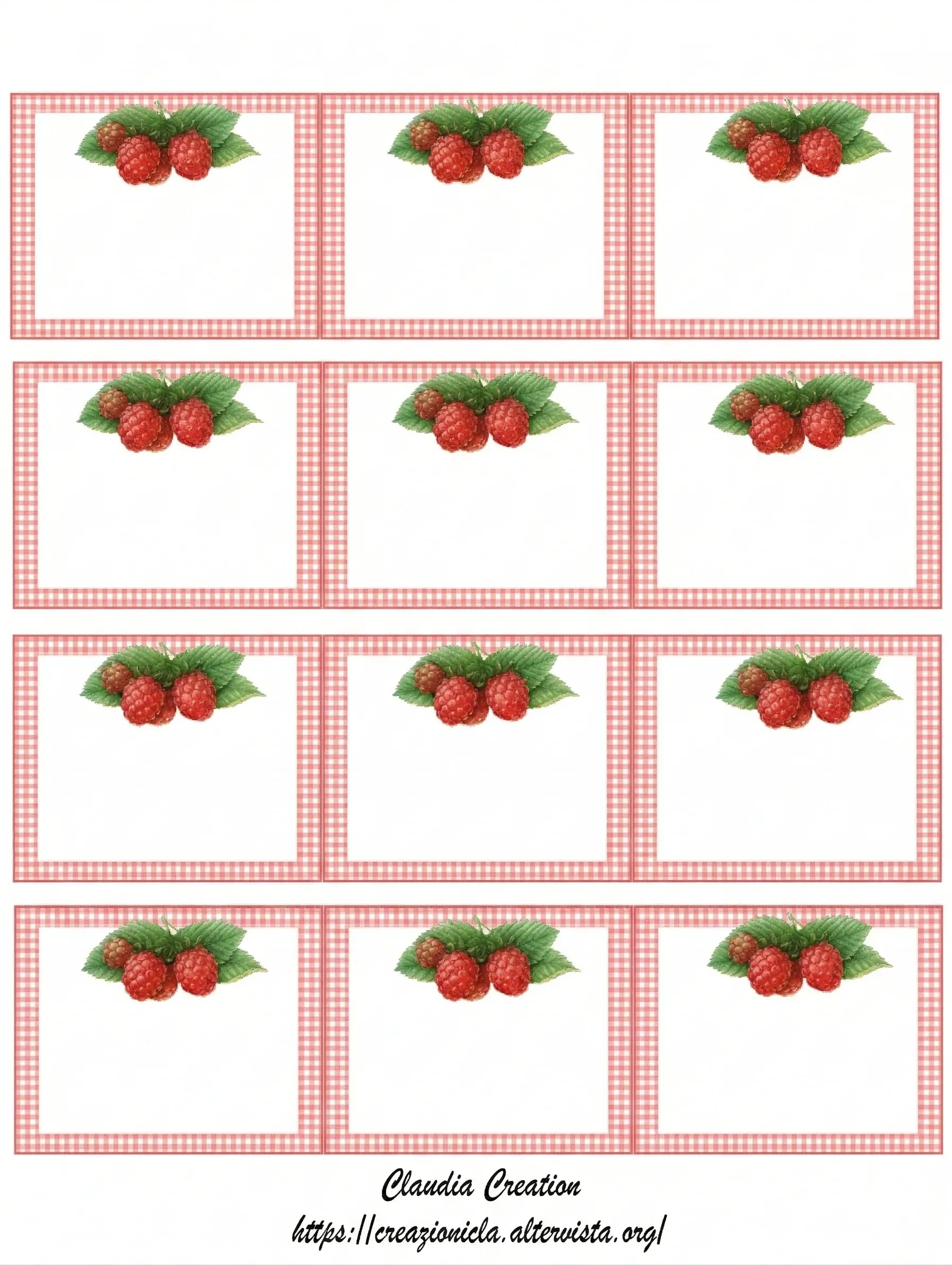 Etichette marmellate, grandi