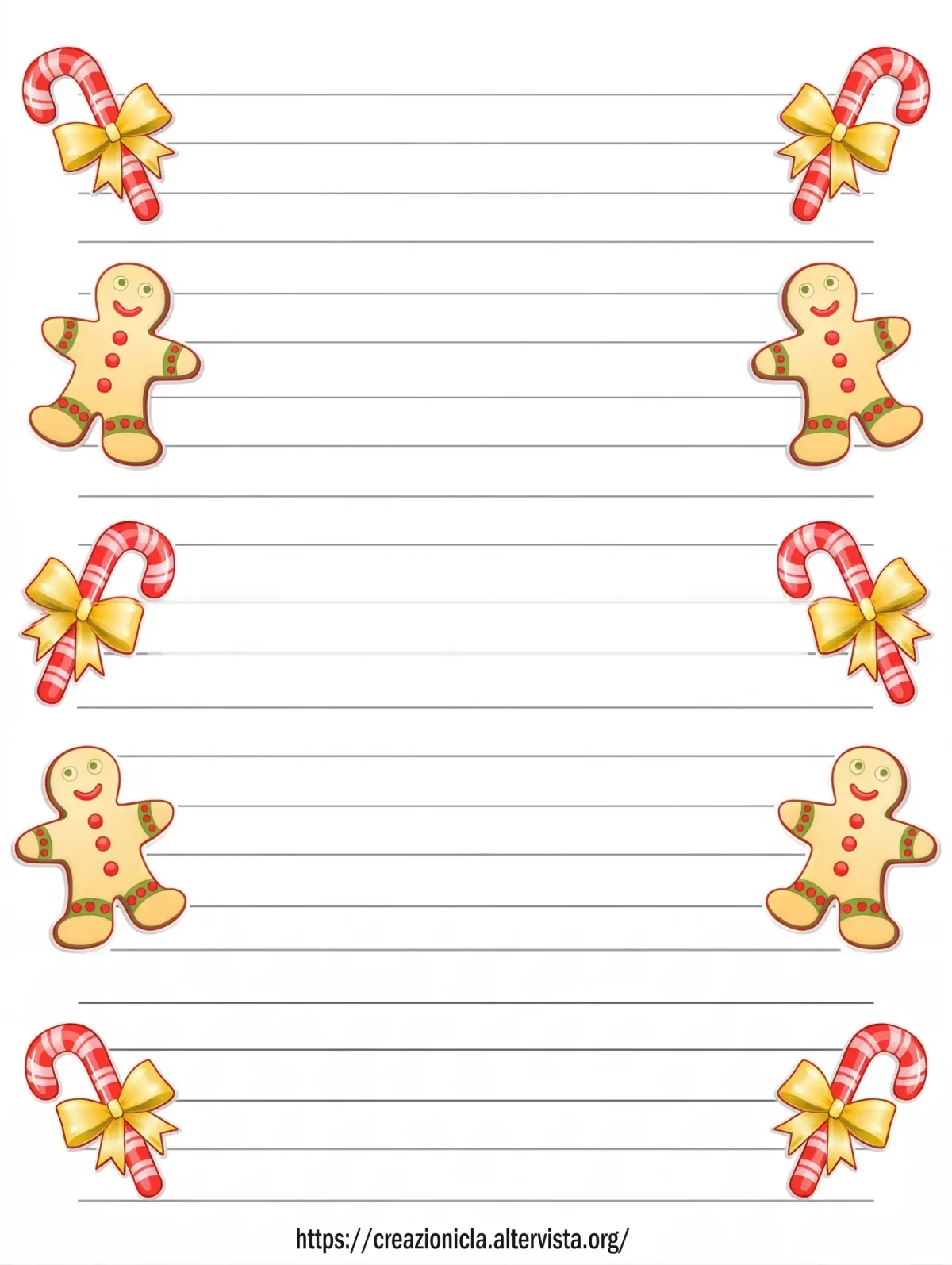 Carta da lettere Natale