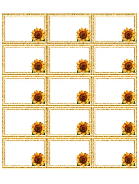 girasoli tag 01cl