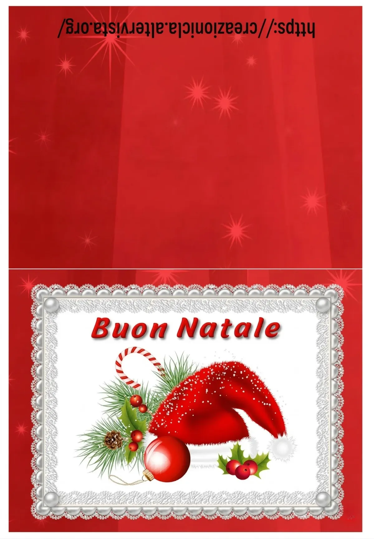 Biglietto D'auguri Natale