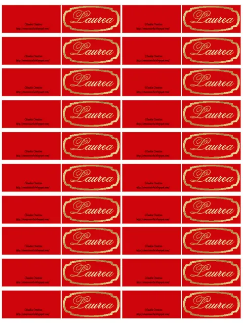 Bigliettini bomboniere laurea