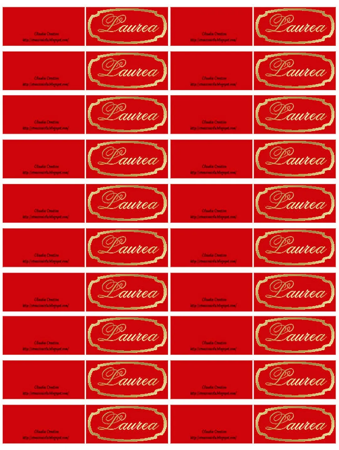 Bigliettini bomboniere laurea