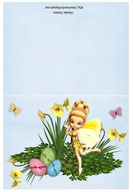 Biglietto d'auguri per Pasqua