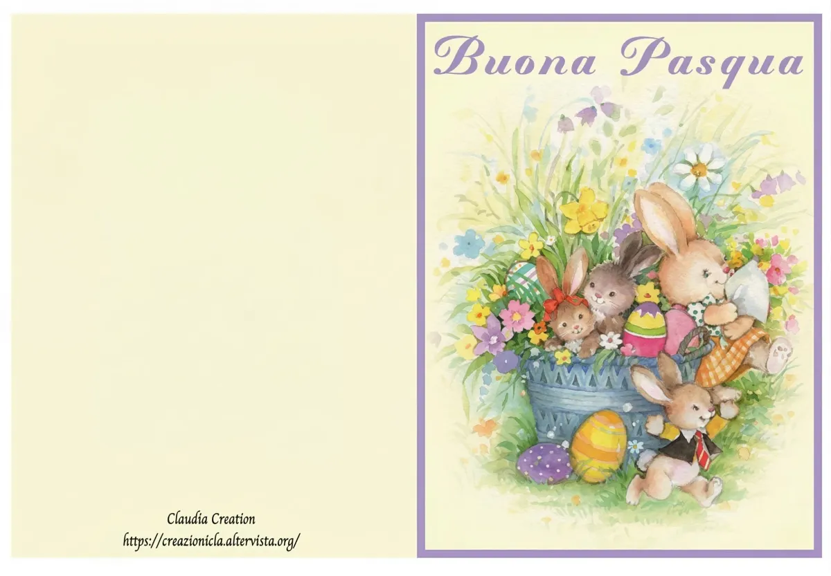 Card Pasqua