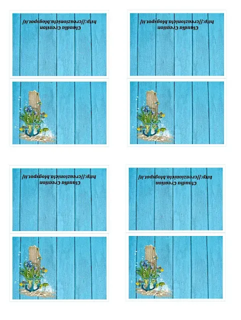 Segnaposti stampabili