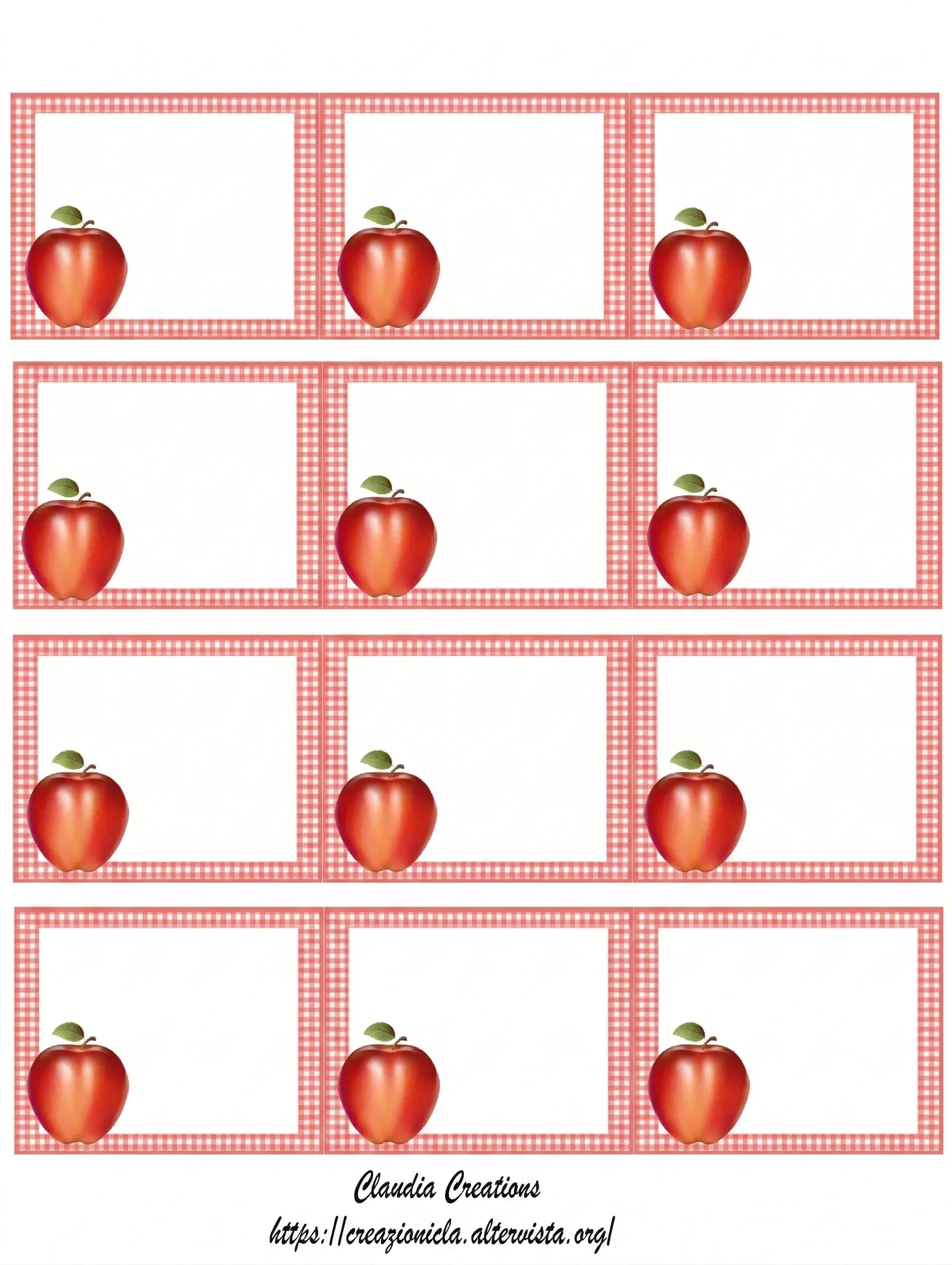 Etichette marmellate, grandi