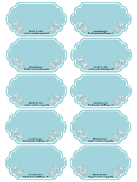 Etichette stampabili