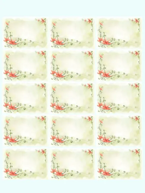 etichette stampabili