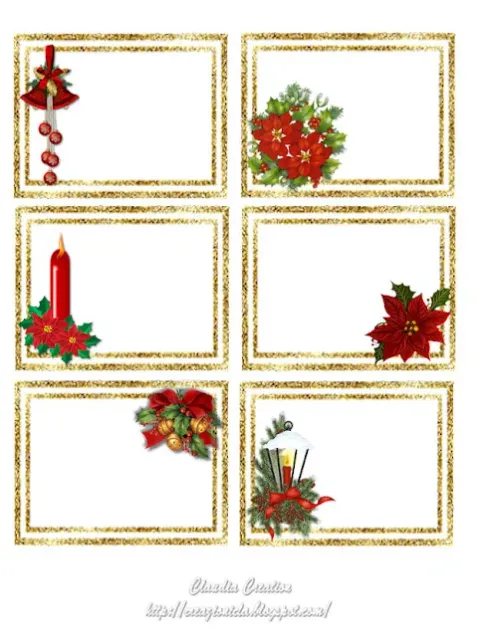 Etichette per Natale 3
